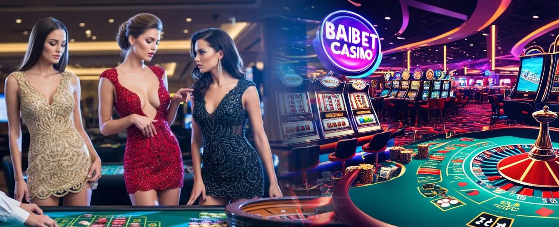 fb777.com online casino and sports betting hero banner with glowing lights